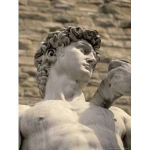 Statue of David in Piazza della Signoria, Florence, Italy Photographic 