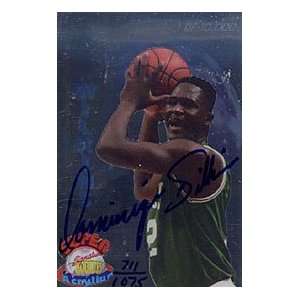 Dominique Wilkins Autographed / Signed 1995 Signature Rookies No.1 