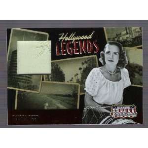 DONNA REED 2009 Donruss Americana Hollywood Legends Materials Parallel 