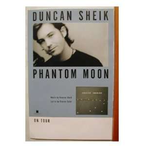 Duncan Sheik Poster Phantom Moon Face Shot