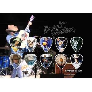 Dwight Yoakam Guitar Pick Display Limited 100 Only