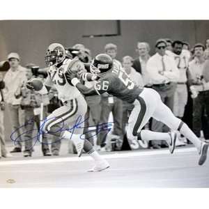 Eric Dickerson Los Angeles Rams   Chased by LT   16x20 Autographed 