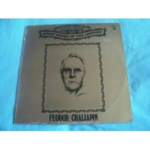   FEODOR CHALIAPIN Great Voices of the Century LP Feodor Chaliapin