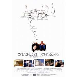  Sketches of Frank Gehry Movie Poster (27 x 40 Inches 