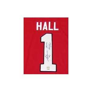 Glenn Hall autographed Hockey Jersey (Chicago Black Hawks)