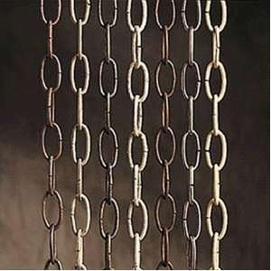   Decorative Chain Tannery Bronze with Gold Accent