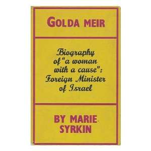 Golda Meir Woman with a Cause