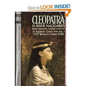  Cleopatra H. Rider Haggard Books