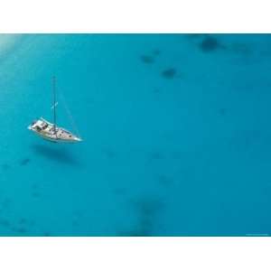  Boat Off Shipwreck Beach, Zakynthos, Ionian Islands 