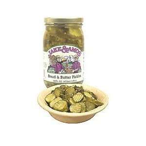 Jake & Amos Bread and Butter Pickle Grocery & Gourmet Food