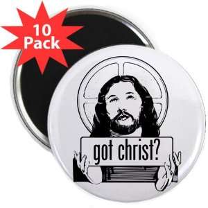    2.25 Magnet (10 Pack) Got Christ Jesus Christ 