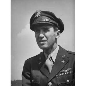  Uniformed Pilot/Actor, Col. Jimmy Stewart, in His Hometown 