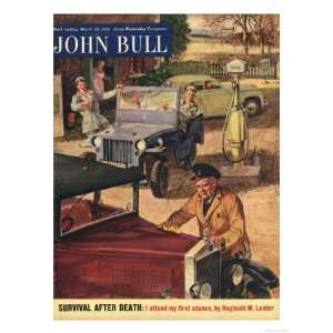 John Bull, Car Magazine, UK, 1952 Premium Poster Print, 12x16