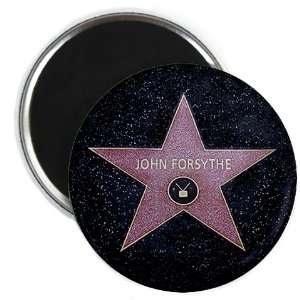 JOHN FORSYTHE Hollywood Star 2.25 inch Fridge Magnet