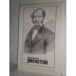  Joseph Eggleston Johnston Print, 8.5 X 13