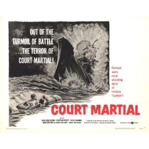  Court Martial (1962) 27 x 40 Movie Poster Style B