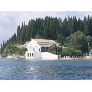 Lawrence Durrells House, Kouloura, Corfu, Greek Islands, Greece 