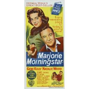  Marjorie Morningstar Poster Insert 14x36 Natalie Wood Gene 