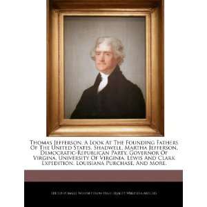 The Founding Fathers Of The United States, Shadwell, Martha Jefferson 