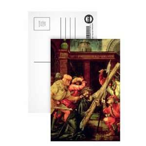  Christ carrying the Cross by Matthias Grunewald   Postcard 