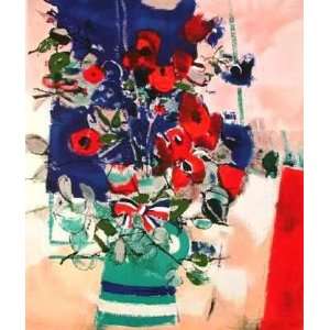  Bouquet Tricolore by Michel Rodde, 23x30