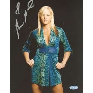  WWE Michelle McCool Pose Autographed