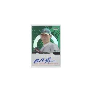   Finest Refractors Green #155   Mike Rogers AU/199 Sports Collectibles