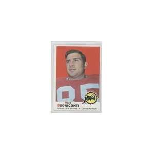  1969 Topps #192   Nick Buoniconti Sports Collectibles