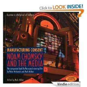 Manufacturing Consent Noam Chomsky and the Media Mark Achbar  