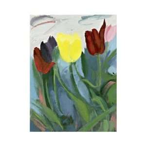  Tulips by Patricia Brown. Size 11.76 inches width by 15.97 