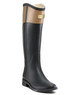 Hunter Rain Boots   Cece Logo Riding Boots   Shoes   