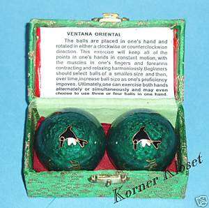 Lrg Chinese Exercise Health Balls   Relaxation Spheres  