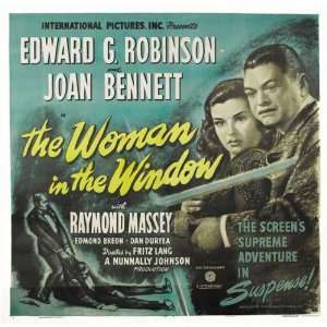   the Window Poster 30x30 Edward G. Robinson Joan Bennett Raymond Massey