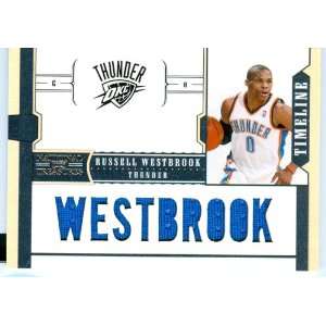  2011 National Treasures Authentic Russell Westbrook 9 