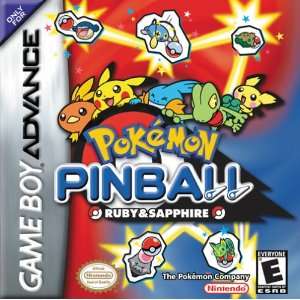  Pokemon Pinball Ruby and Sapphire Video Games