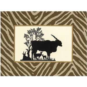  Serengeti Silhouette I by Sarah Elizabeth Chilton. Size 16 