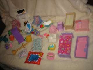 FISHER PRICE LOVING FAMILY DOLL HOUSE & SIMILAR FURNITURE & ACCESS 