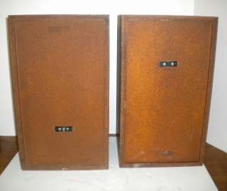   Pair Model 77 Fisher or KLH Acoustic Suspension Speakers  