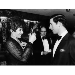Shirley Bassey Singer Meeting Prince Charles November 1979 Premium 