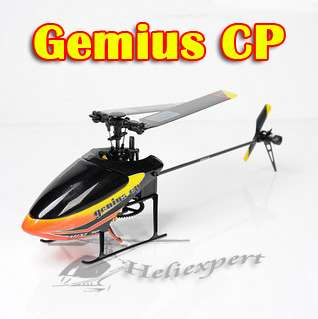 Walkera Genius CP Flybarless 6 Channel 3D RC Helicopter Body Only No 