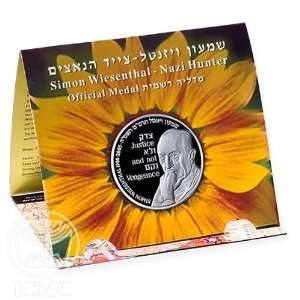  State of Israel Coins Simon Wiesenthal   Silver Medal 