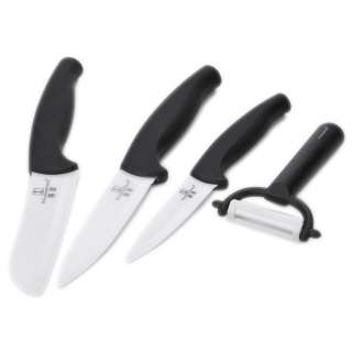 in 1 Zirconia Blade Ceramic knife with Peeler Set  