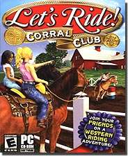LETS RIDE CORRAL CLUB * PC KIDS GAME * BRAND NEW  