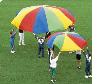 NEW 20 FOOT KIDS PLAY PARACHUTE Outdoor Game Exercise  