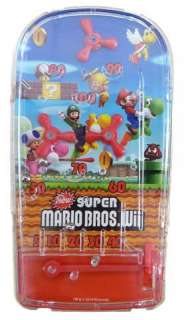 Super Mario Bros Wii Party Pinball Games x 4  