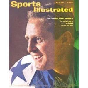 Tommy McDonald autographed Sports Illustrated Magazine (Dallas Cowboys 
