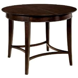 Ty Pennington Round Gathering Table with Chocolate Finish by Howard 