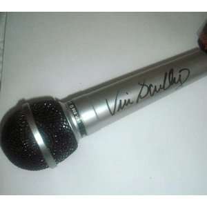 Vin Scully Autographed Hand Signed Microphone