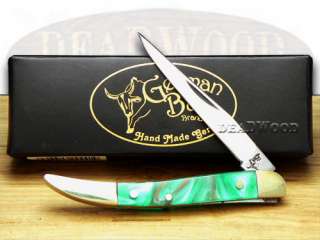 GERMAN BULL Jade Dragon Toothpick Pocket Knife Knives  