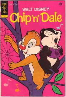 Walt Disney Chip n Dale Comic #15, GK 1972 FINE  